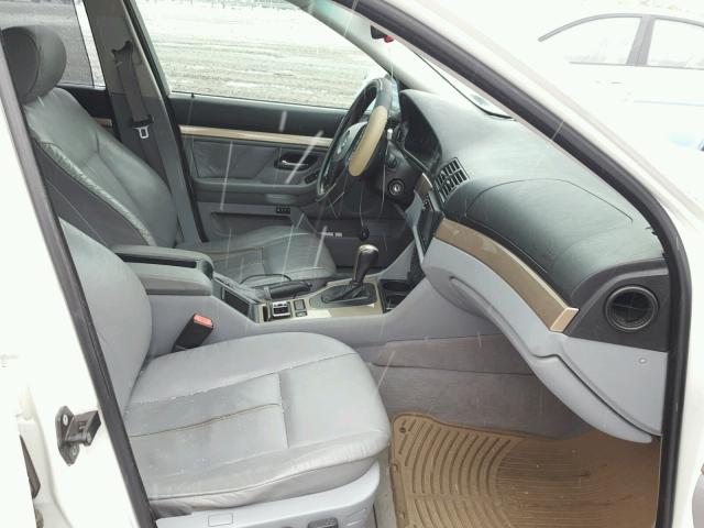 WBADT43403G033328 - 2003 BMW 525 I AUTO WHITE photo 5