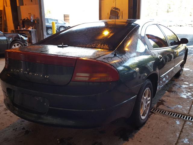 2B3HD46R7XH737997 - 1999 DODGE INTREPID GREEN photo 4