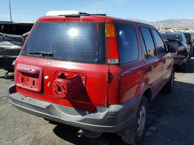 JHLRD2845YC000345 - 2000 HONDA CR-V LX RED photo 4