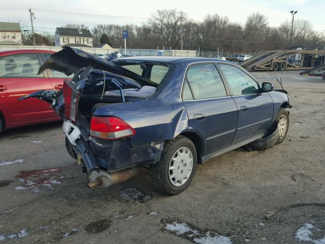 1HGCG66542A033614 - 2002 HONDA ACCORD LX BLUE photo 4