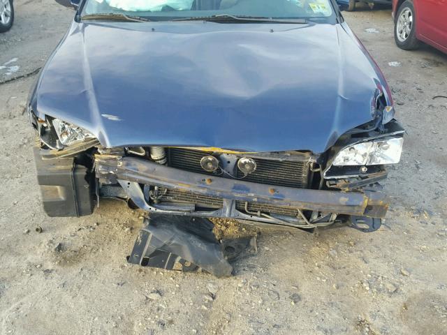 1HGCG66542A033614 - 2002 HONDA ACCORD LX BLUE photo 7