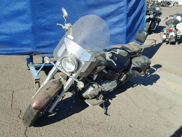 JYAVP11E67A104557 - 2007 YAMAHA XVS1100 RED photo 2