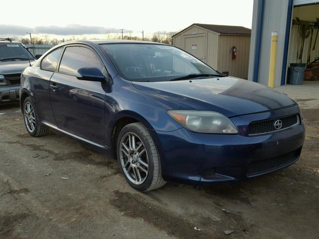 JTKDE177750039860 - 2005 TOYOTA SCION TC BLUE photo 1