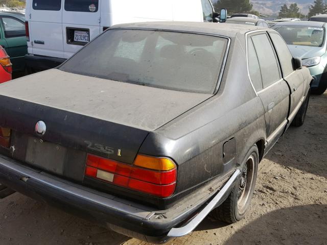 WBAGB4318J1642141 - 1988 BMW 735 I AUTO BLACK photo 4