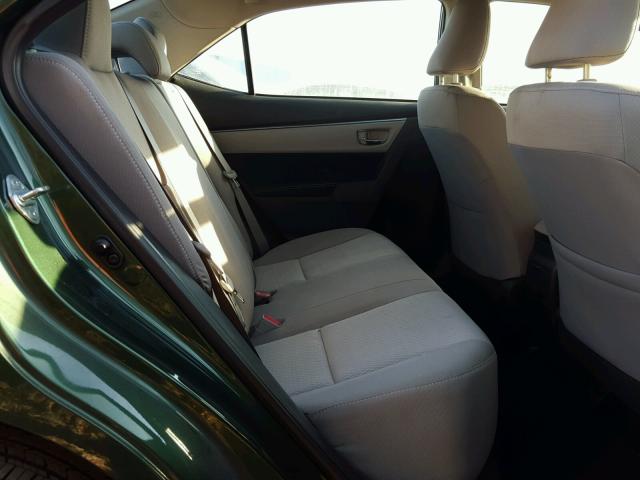 2T1BPRHE4EC007376 - 2014 TOYOTA COROLLA EC 绿色 照片 6