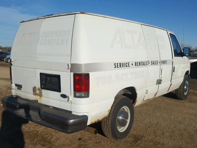 1FTSE34L96HA70266 - 2006 FORD ECONOLINE WHITE photo 4