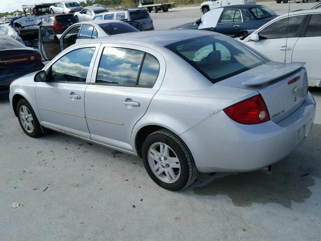 1G1AL52F757589517 - 2005 CHEVROLET COBALT LS SILVER photo 3