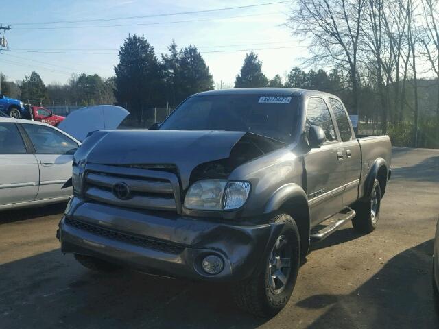 5TBBT481X3S437714 - 2003 TOYOTA TUNDRA ACC SILVER photo 2