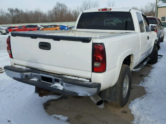 1GCHK29D96E139151 - 2006 CHEVROLET SILVERADO WHITE photo 4