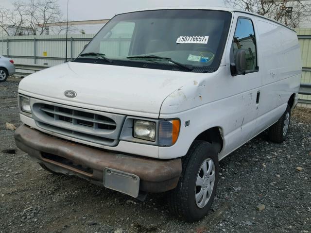 1FTNE24L71HA91522 - 2001 FORD ECONOLINE WHITE photo 2