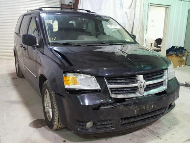 1D8HN54PX8B130796 - 2008 DODGE GRAND CARA BLACK photo 1