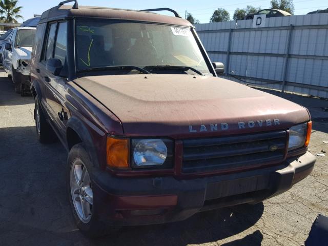 SALTY15442A747713 - 2002 LAND ROVER DISCOVERY MAROON photo 1