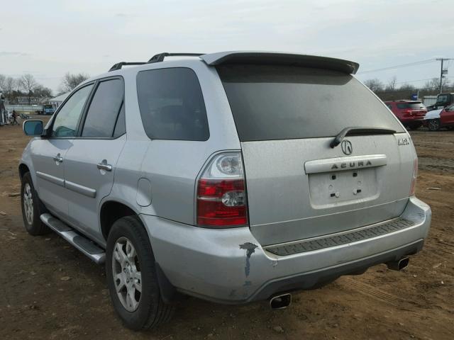 2HNYD18664H521502 - 2004 ACURA MDX TOURIN SILVER photo 3