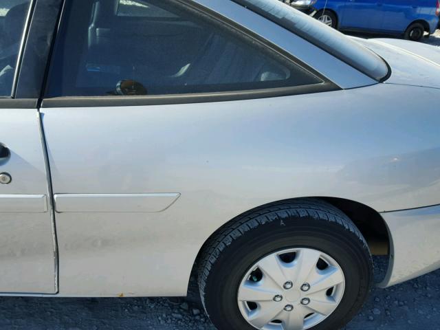 1G1JC12FX37235769 - 2003 CHEVROLET CAVALIER SILVER photo 9