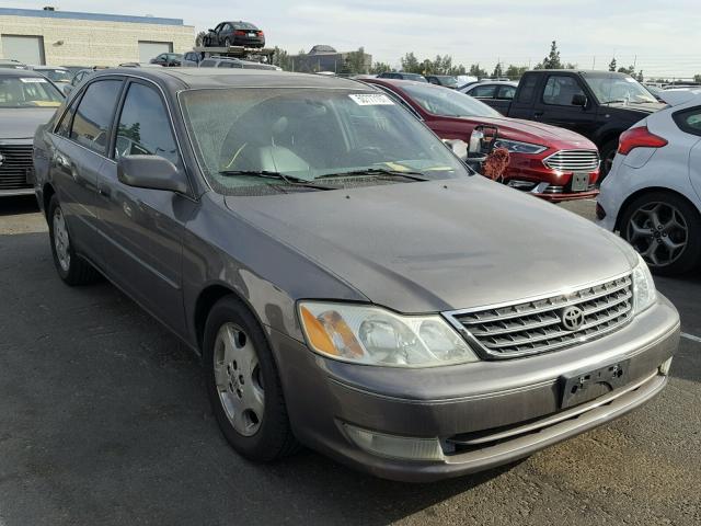 4T1BF28B03U274512 - 2003 TOYOTA AVALON XL CHARCOAL photo 1