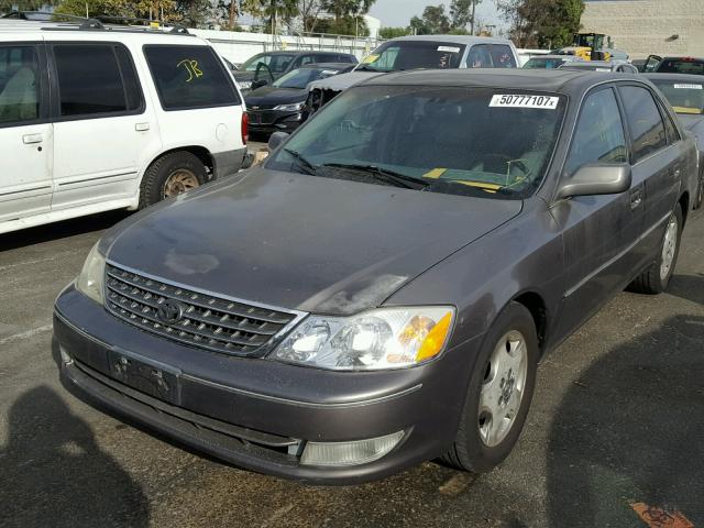 4T1BF28B03U274512 - 2003 TOYOTA AVALON XL CHARCOAL photo 2