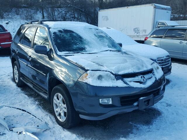 2HNYD18844H518180 - 2004 ACURA MDX TOURIN TURQUOISE photo 1