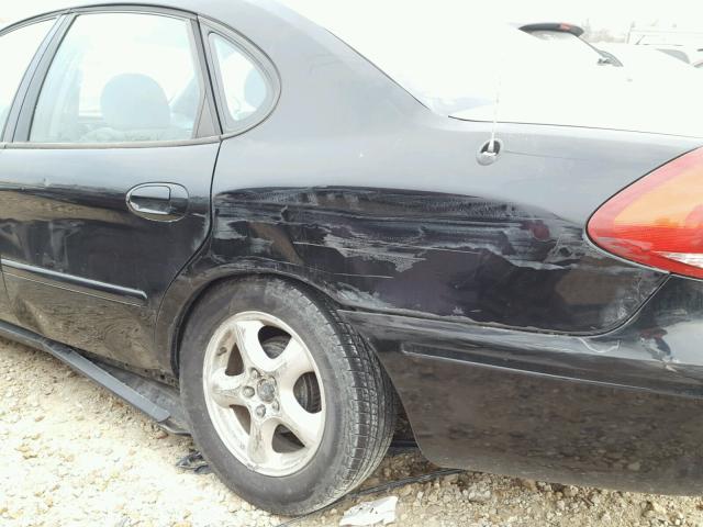 1FAFP55U74A131107 - 2004 FORD TAURUS SES BLACK photo 9