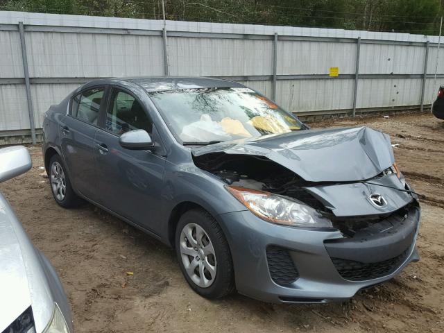 JM1BL1TF5D1789798 - 2013 MAZDA 3 I GRAY photo 1