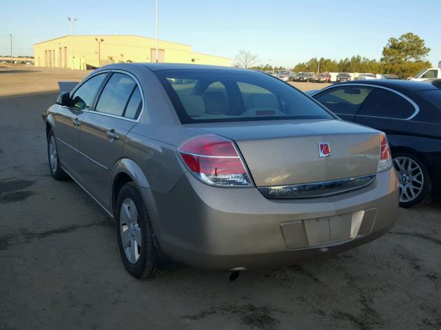 1G8ZR57567F315219 - 2007 SATURN AURA GREEN BEIGE photo 3