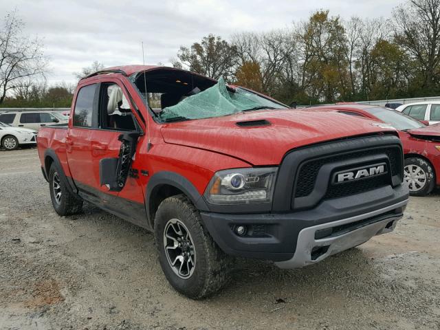 1C6RR7YTXGS324566 - 2016 RAM 1500 REBEL RED photo 1