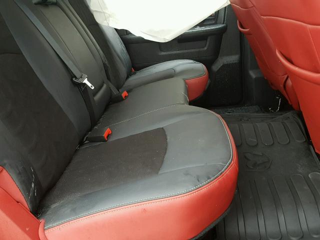 1C6RR7YTXGS324566 - 2016 RAM 1500 REBEL წითელი ფოტო 6