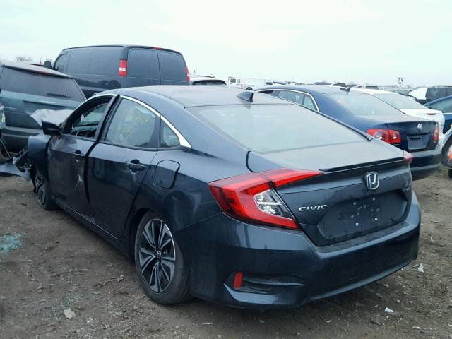 19XFC1F36GE041131 - 2016 HONDA CIVIC EX ლურჯი ფოტო 3