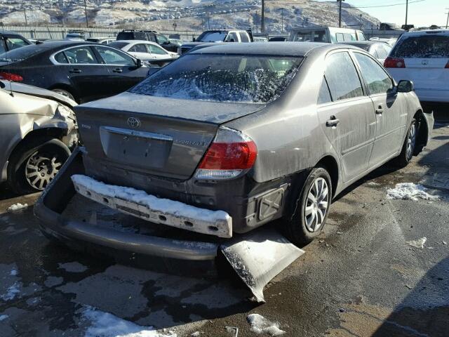 4T1BE32K36U670231 - 2006 TOYOTA CAMRY LE GRAY photo 4