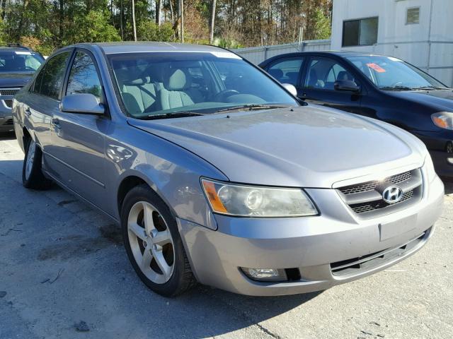 5NPEU46FX7H179612 - 2007 HYUNDAI SONATA SE SILVER photo 1