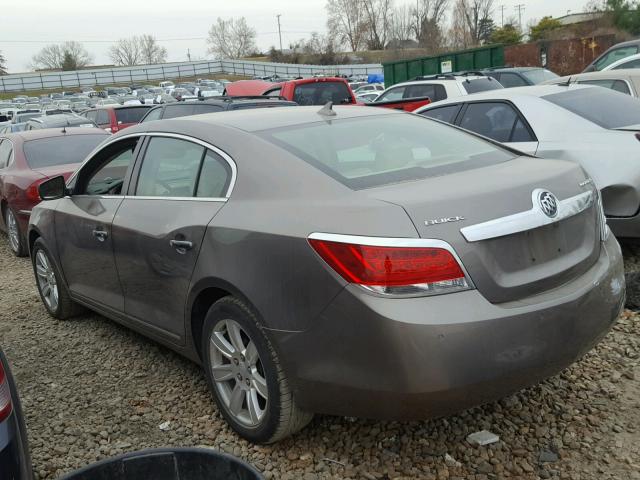 1G4GC5ED3BF237933 - 2011 BUICK LACROSSE C BROWN photo 3