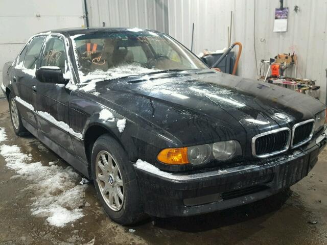 WBAGG83441DN83669 - 2001 BMW 740 I BLACK photo 1