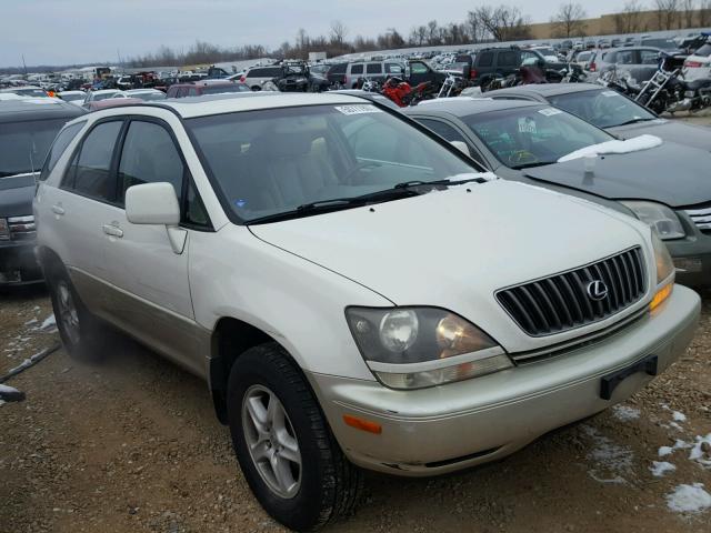 JT6HF10UXX0078331 - 1999 LEXUS RX 300 WHITE photo 1