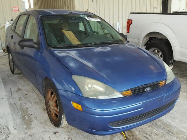 1FAFP34P43W326082 - 2003 FORD FOCUS SE BLUE photo 1