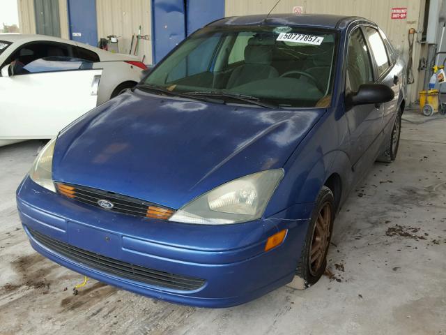 1FAFP34P43W326082 - 2003 FORD FOCUS SE BLUE photo 2