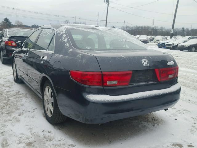 1HGCM66815A071826 - 2005 HONDA ACCORD EX GRAY photo 3