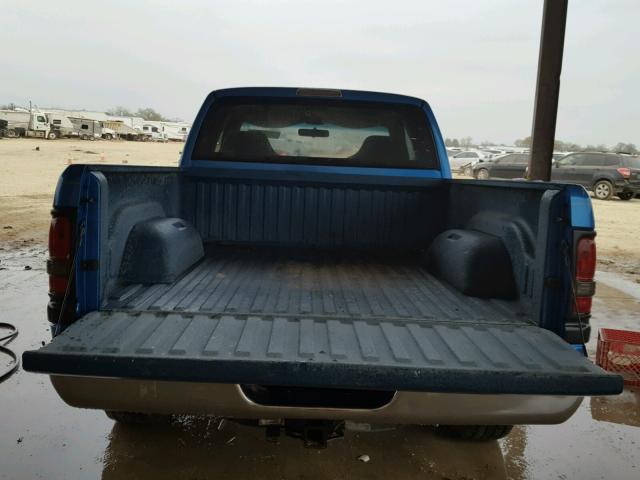 3B7HC13Y1XG115987 - 1999 DODGE RAM 1500 BLUE photo 9