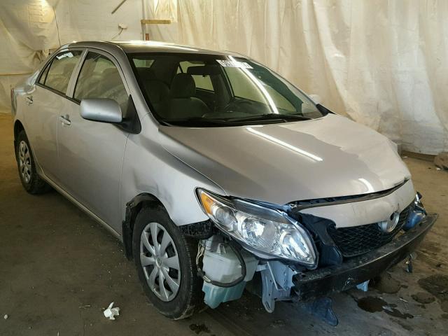 2T1BU4EEXAC254864 - 2010 TOYOTA COROLLA BA SILVER photo 1