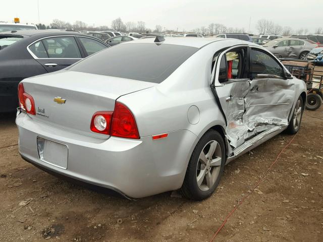 1G1ZC5EU5CF157766 - 2012 CHEVROLET MALIBU 1LT 银色 照片 4