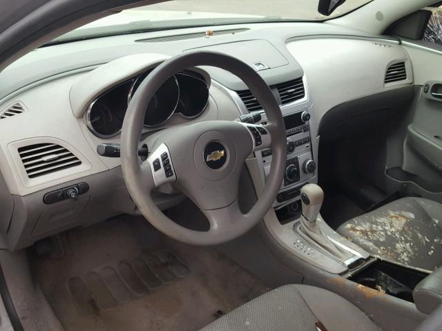 1G1ZC5EU5CF157766 - 2012 CHEVROLET MALIBU 1LT 银色 照片 9