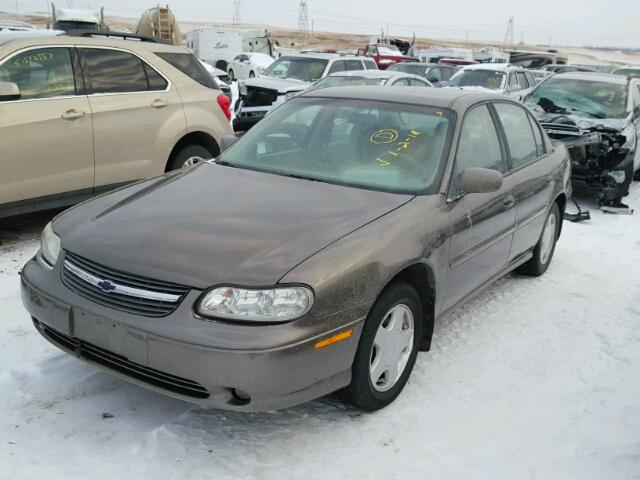 1G1NE52J5Y6309149 - 2000 CHEVROLET MALIBU LS 灰色 照片 2