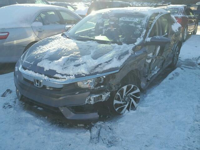 19XFC2F82GE248214 - 2016 HONDA CIVIC EX GRAY photo 2