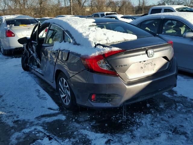 19XFC2F82GE248214 - 2016 HONDA CIVIC EX GRAY photo 3