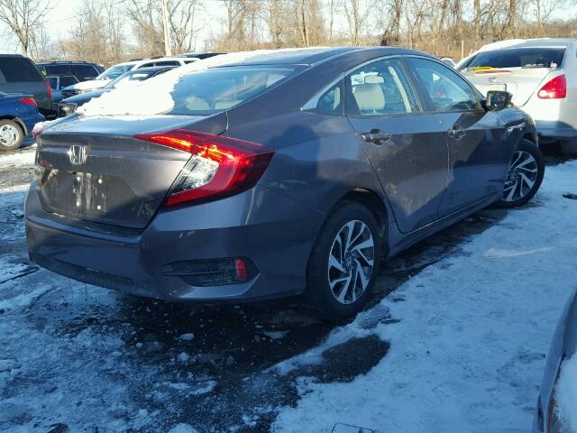 19XFC2F82GE248214 - 2016 HONDA CIVIC EX ნაცრისფერი ფოტო 4