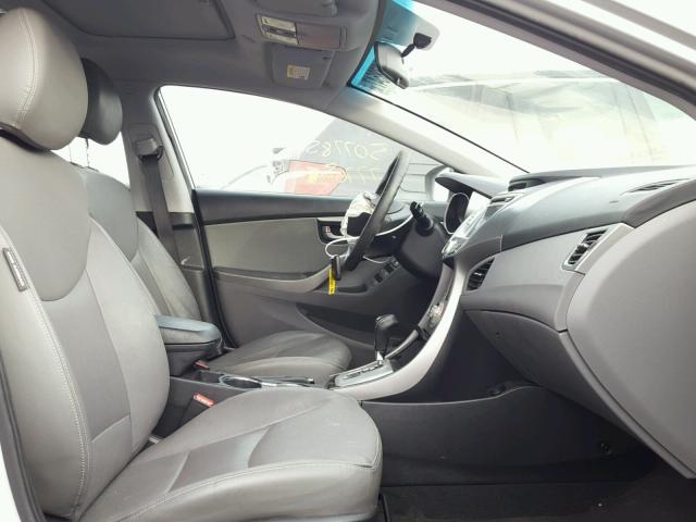 KMHDH4AE9CU309874 - 2012 HYUNDAI ELANTRA GL SILVER photo 5