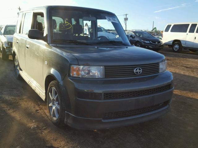 JTLKT324164049392 - 2006 TOYOTA SCION XB GREEN photo 1