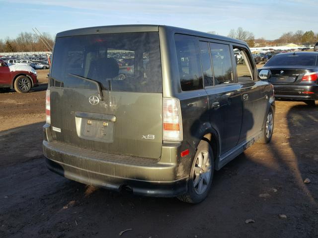 JTLKT324164049392 - 2006 TOYOTA SCION XB 绿色 照片 4