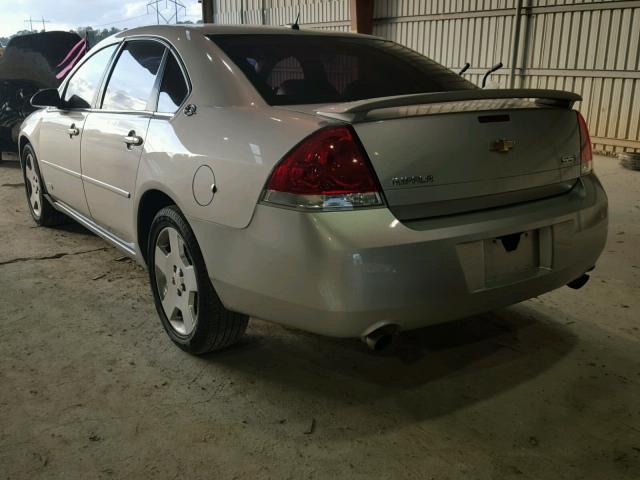 2G1WD58C269237493 - 2006 CHEVROLET IMPALA SUP 银色 照片 3