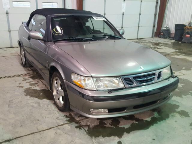 YS3DF78K717004725 - 2001 SAAB 9-3 SE GRAY photo 1