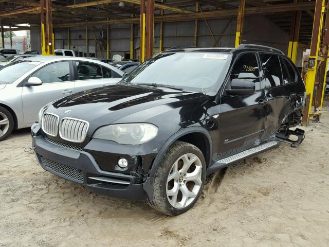 5UXFE83528L168393 - 2008 BMW X5 4.8I BLACK photo 2