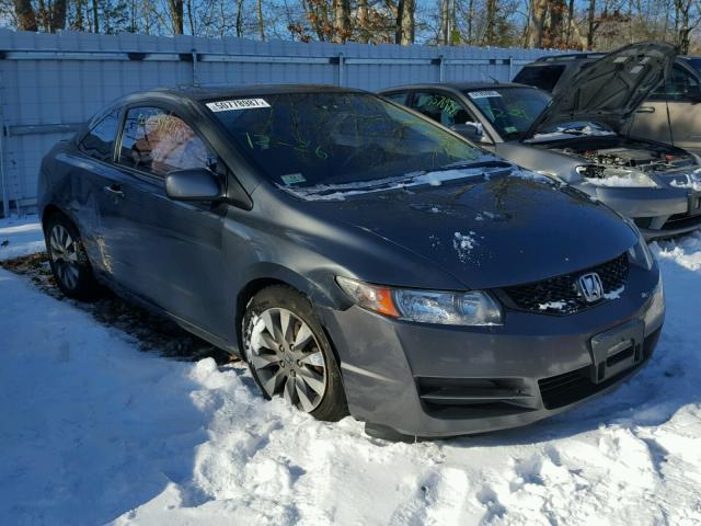 2HGFG12809H526329 - 2009 HONDA CIVIC EX GRAY photo 1